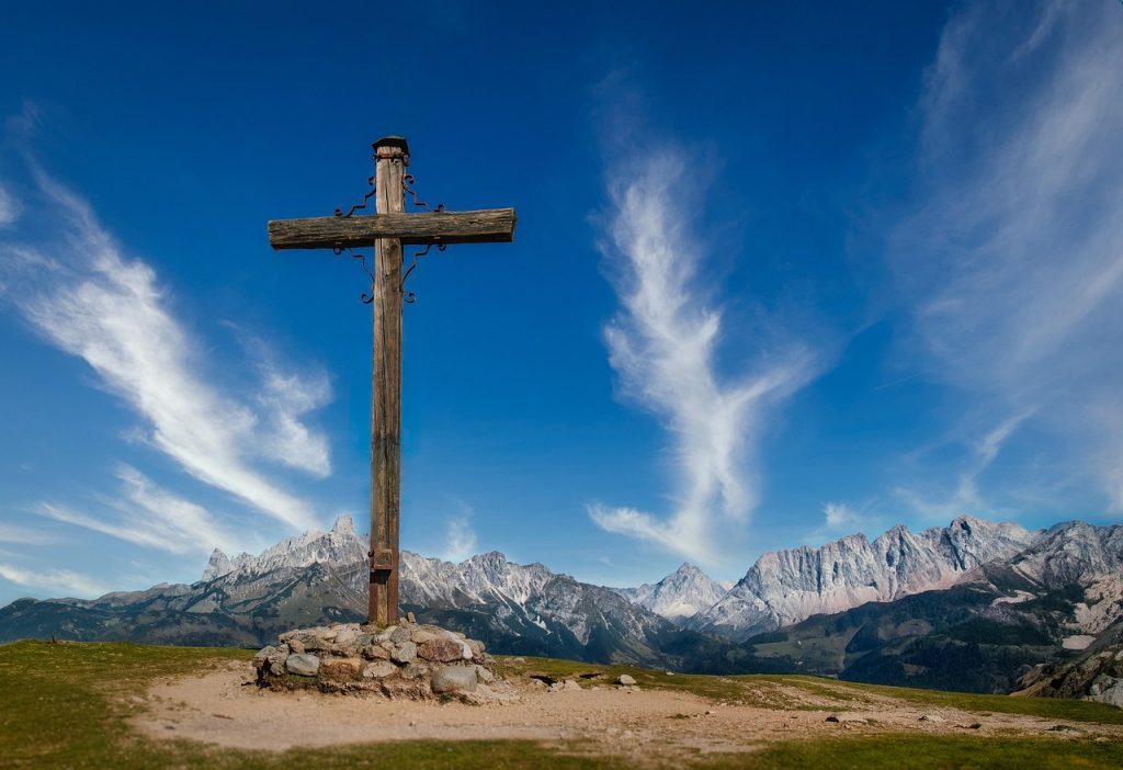 mountain peak, summit cross, cross, mountains, nature, cross, cross, cross, cross, cross