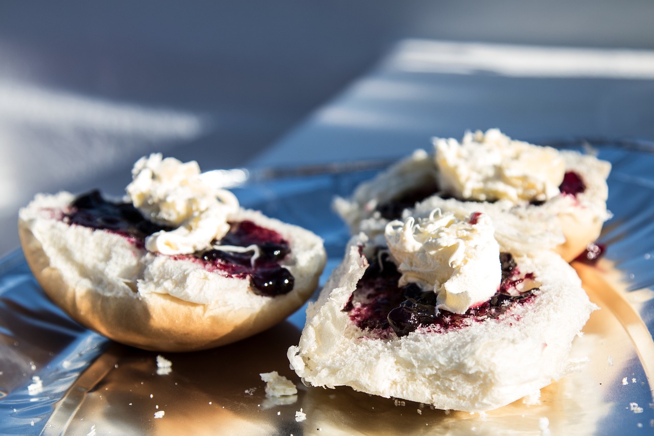 sweet, food, cake, sugar, delicious, pastry, cream, tea, cornish, cornwall, jam, clotted, traditional, scone, blue food, blue tea, blue cake, cornish, scone, scone, scone, scone, scone